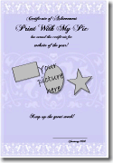 cute certificate template 6