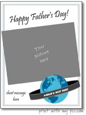happy fathers day picture frames